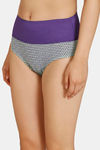 Zivame Anti-Microbial High Rise Full Coverage Tummy Tucker Hipster Panty (Pack of 2) - Multicolor — thumbnail 4